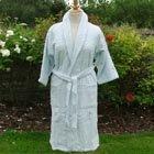 Country House Egyption Shawl Collar Bathrobe Sky