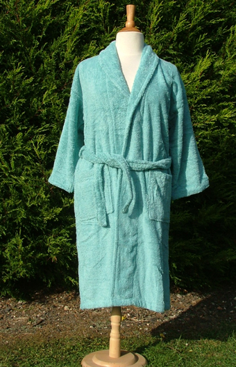Country House Egyptian Shawl Collar Bathrobe