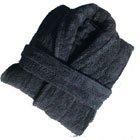 Navy Luxury Unisex Shawl Collar Bathrobe