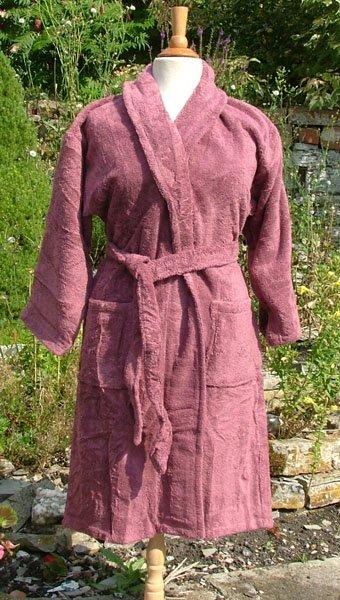 Country House Egyptian Shawl Collar Bathrobe-Collection D