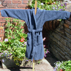 Classique Children's Navy Terry Towelling Kimono