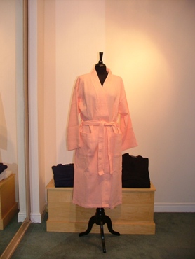 Waffle Kimono Bathrobe