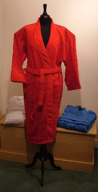 Terry Towelling Unisex Kimono Bathrobe 