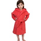 Classic Hooded Red Children's Bathrobe