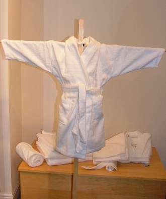 Classique Children's White Terry Towelling Kimono