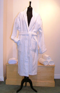 Royal Spa Luxury Shawl Collar Bathrobe 